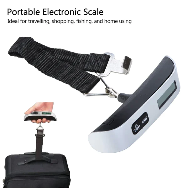 Luggage Scale 110lb Metal Handle