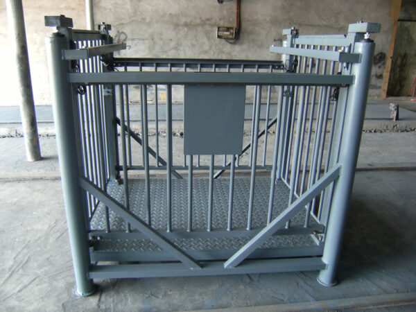 Veterinary weighing scales
