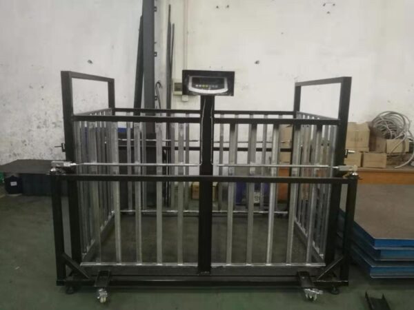 Veterinary weighing scales