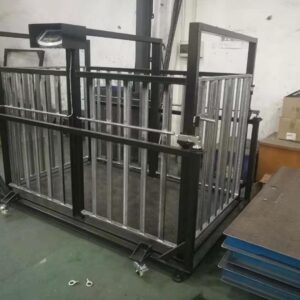 Veterinary weighing scales