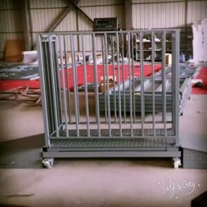 Veterinary weighing scales