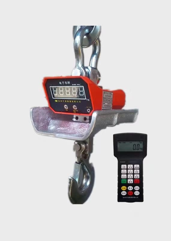 Qualified crane weighing scales