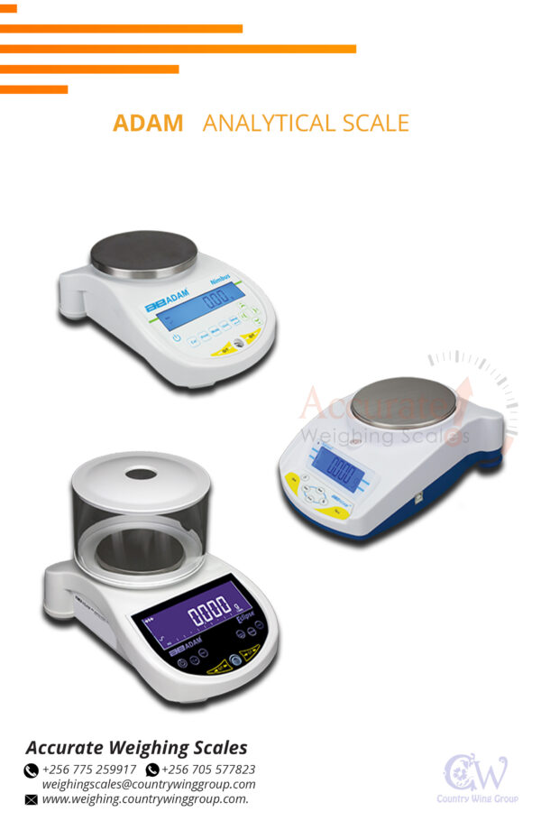 analytical balance with aluminum rear base for laboratory test results Kasese