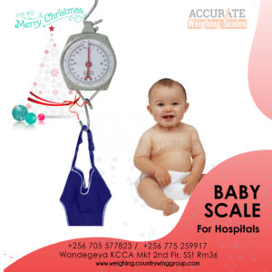 Mechanical dial baby medical scales Kampala