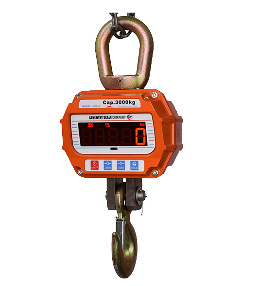 Flexible crane scale on