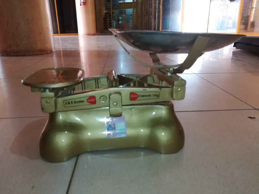 table top weighing