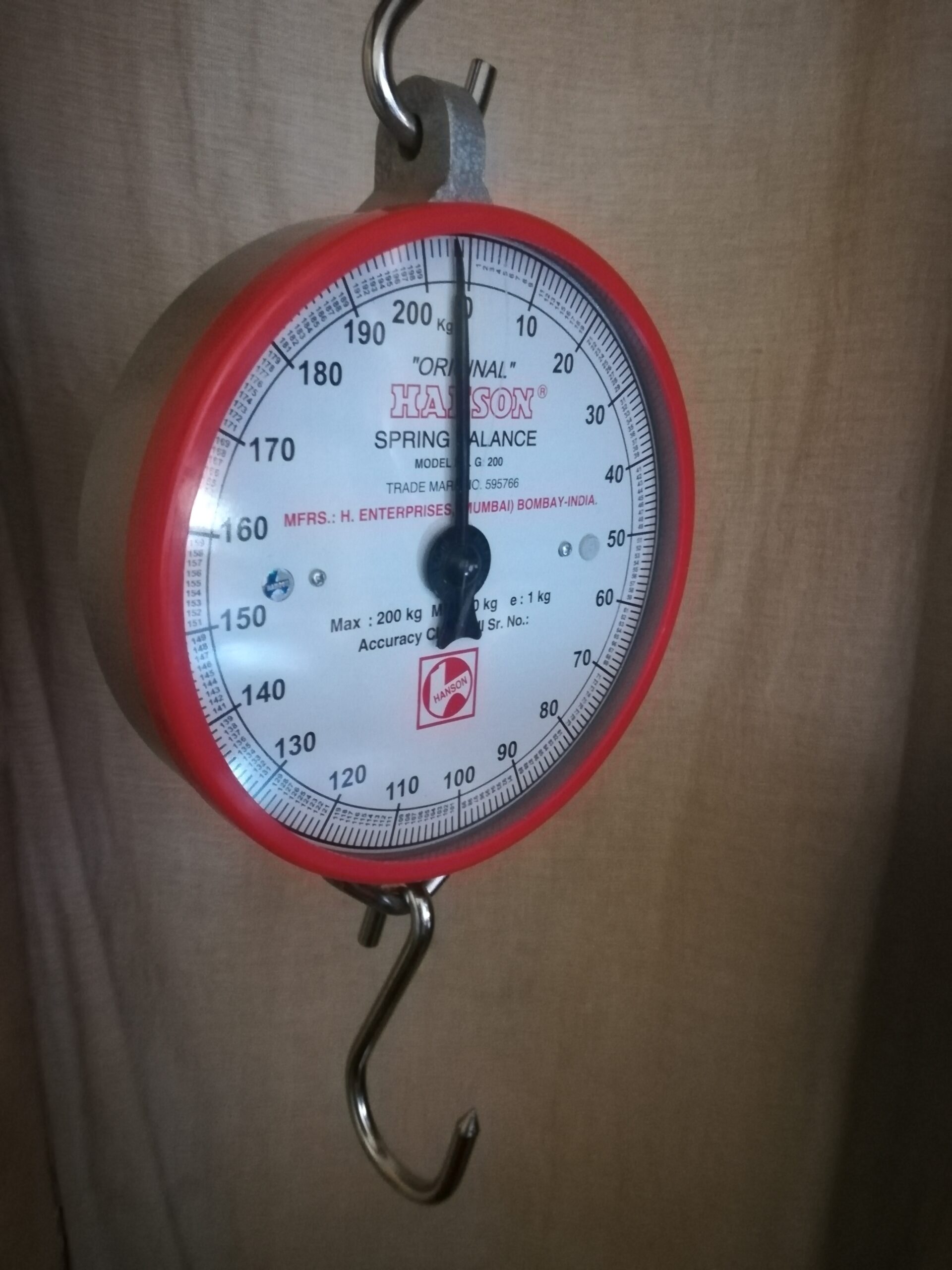 200kg analogue crane scales