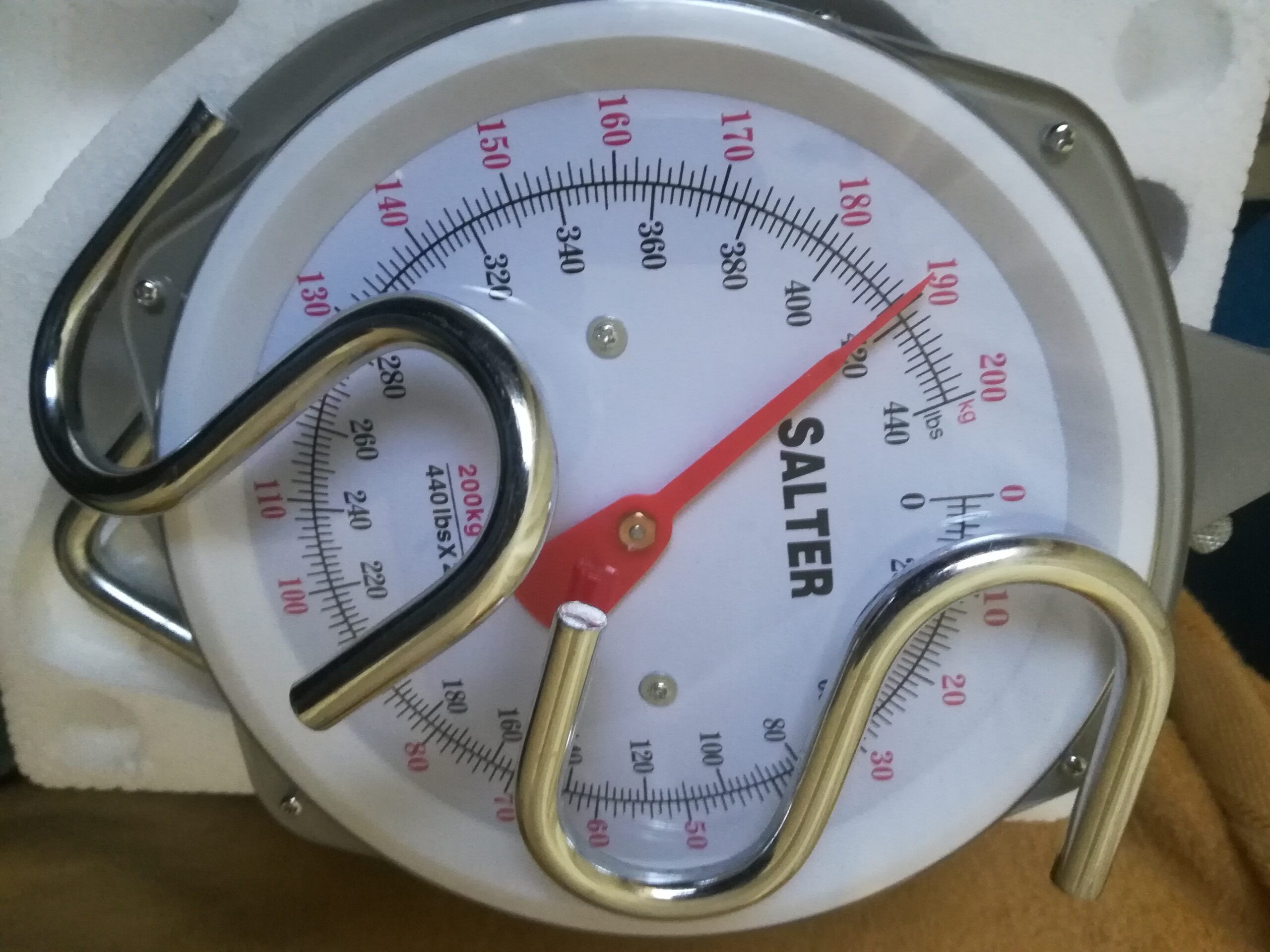 100kg mechanical clock-face