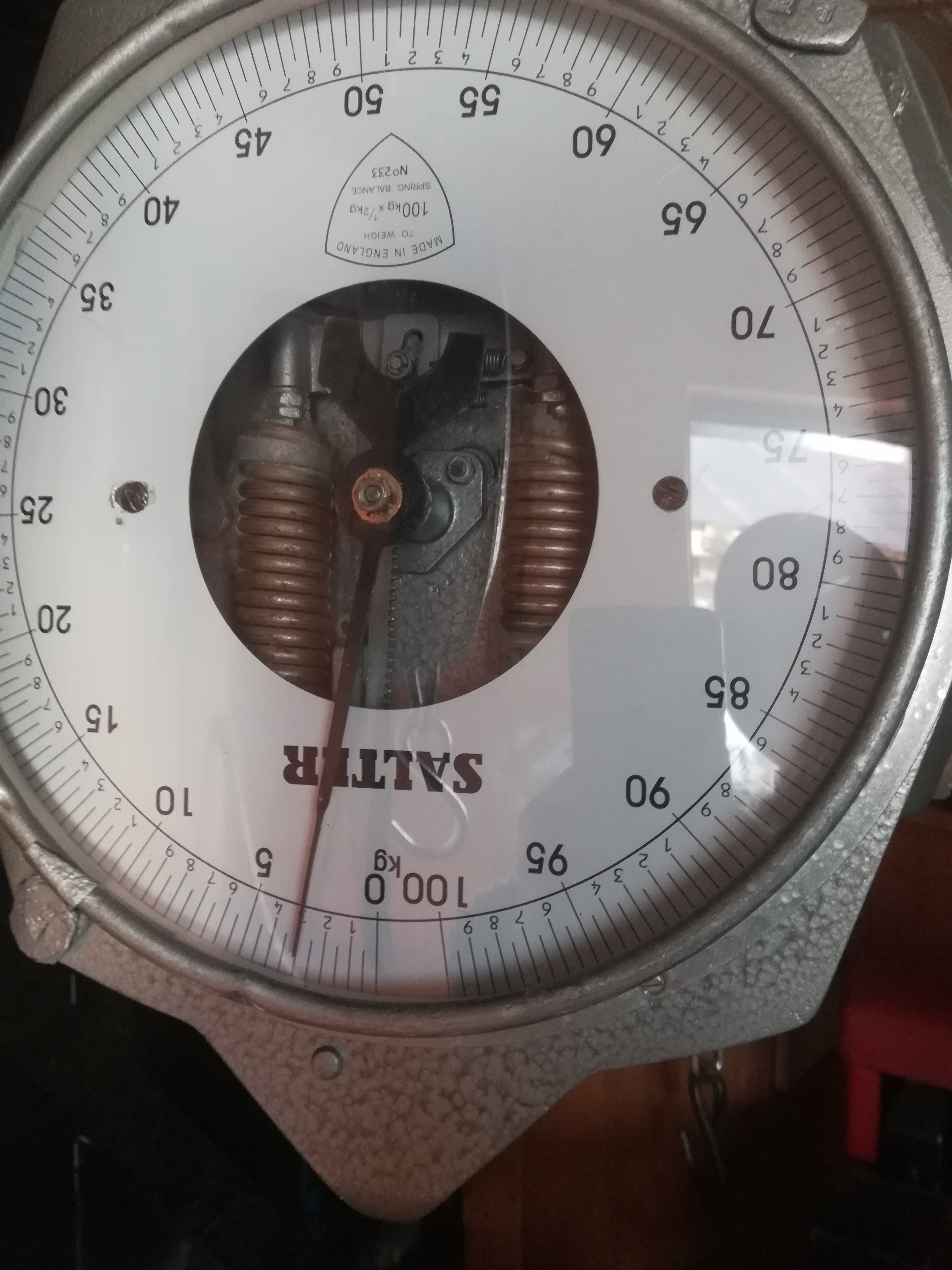 Crane scales mechanical with