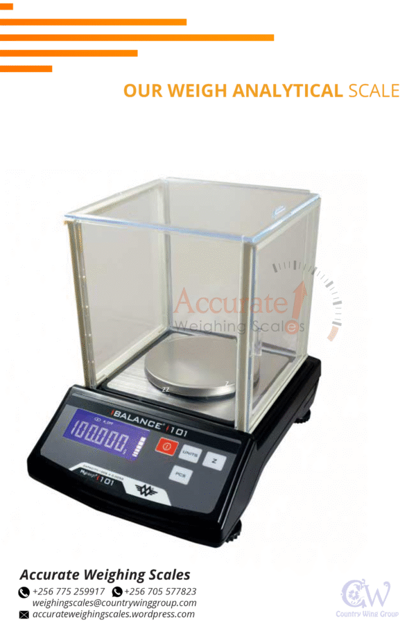 analytic balance with relative humidity and accuracy of 1mg at supplier shop Wandegeya
