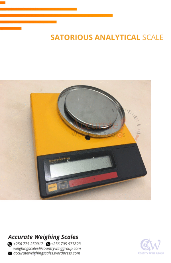 Sartorius analytical balance with capacity up to 30kg at supplier shop Kampala