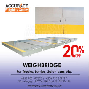 heavy duty weighbridge with ethernet interface best prices from Uganda