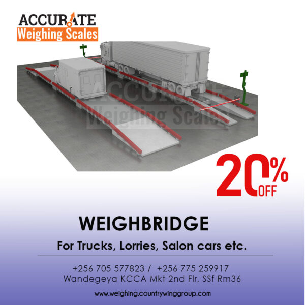 improved weighbridge with warning signals on overloads Kampala Uganda