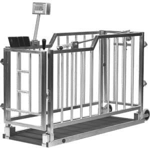 double deck design heavy duty structure animal weighing scales for rhino