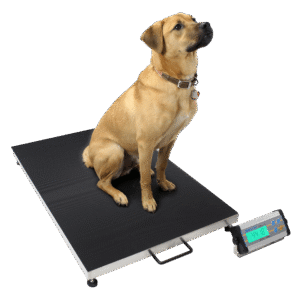 Veterinary weighing scales