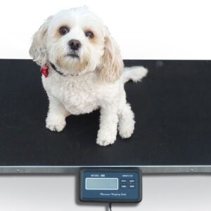 Veterinary weighing scales