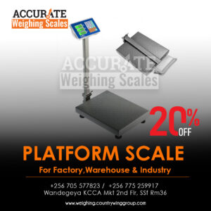 Reliable with standing water proof industrial platform weighing scales jinja