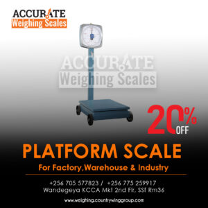 Dial platform weighing scale hot prices from importer Wandegeya