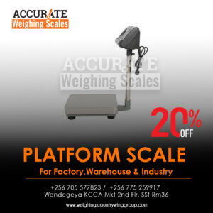 Registered company supplier shop of platform weighing scales Wandegeya