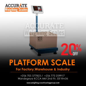 Reliable to use heavy duty floor platform weighing scales