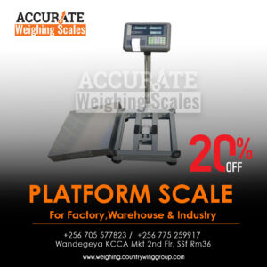 Approved platform weighing scales shop for sale in stock Wandegeya