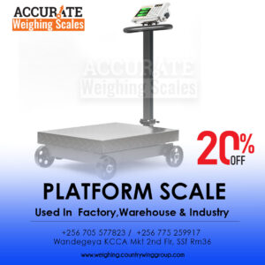 Get heavy duty Platform weighing scale that are not easily manipulated