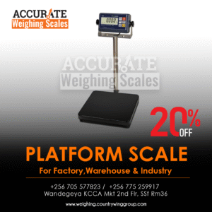Certified shop for user-friendly platform weighing scales at suppliers Wandegeya
