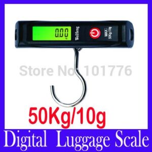 New improved digital luggage scales with ease use functions