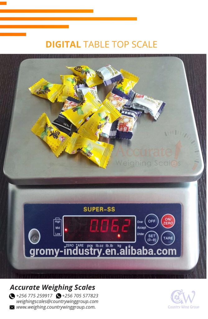 portable table top weighing