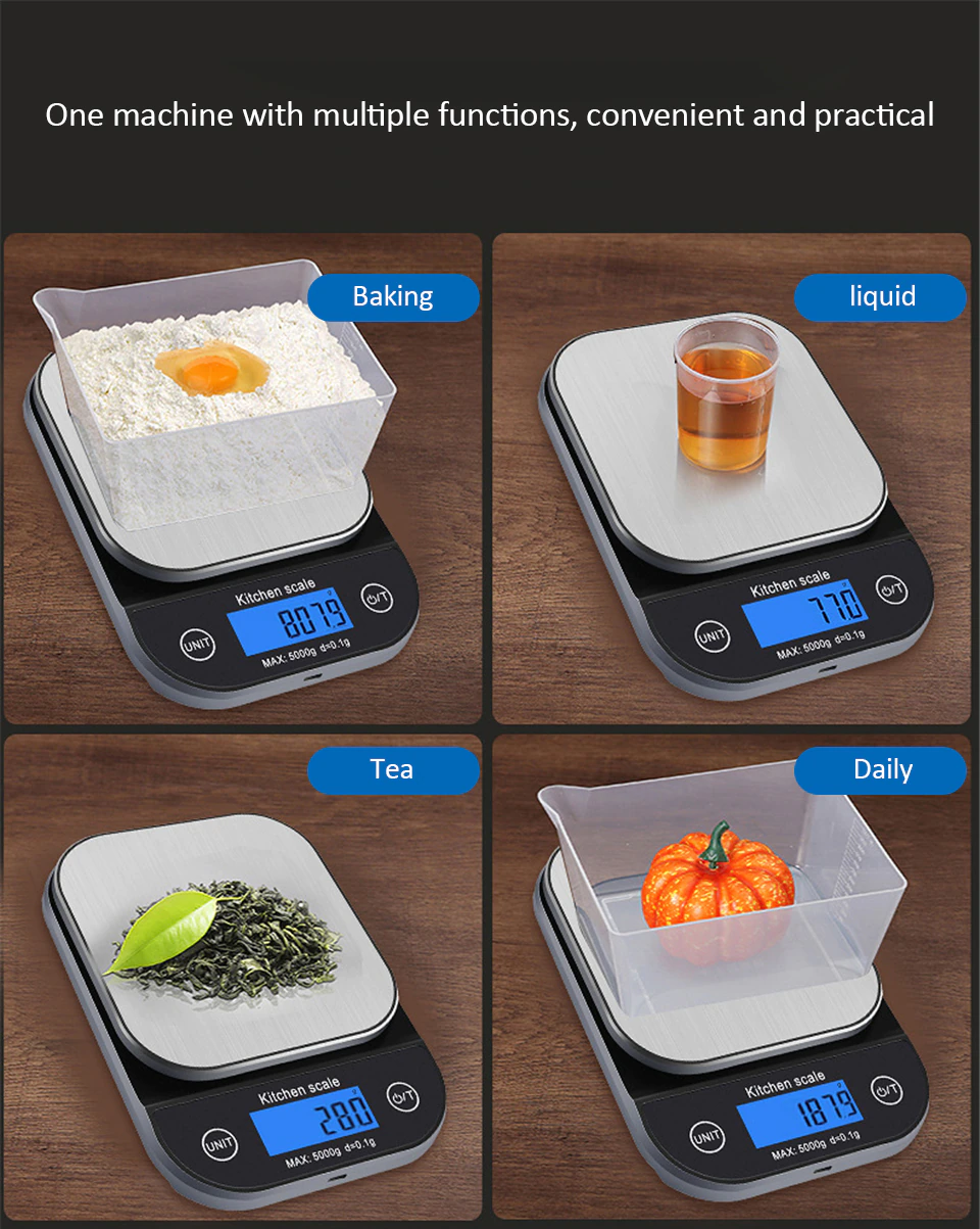 types of kitchen scales