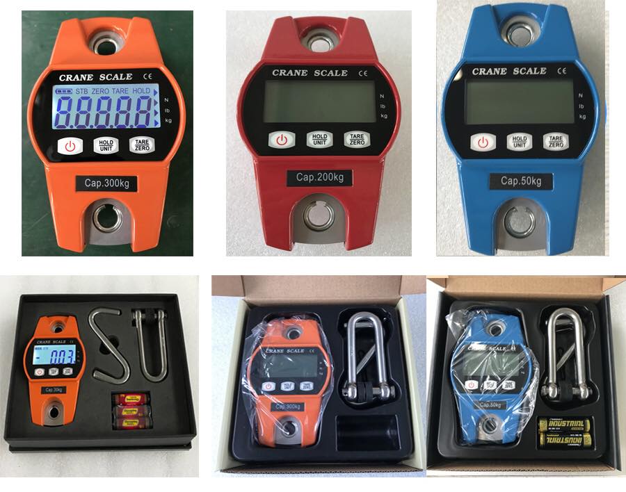 Lcd Mini Crane Scale Portable are simple weighing devices that use a hook to measure the weight of objects used in agriculture, fishing etc.