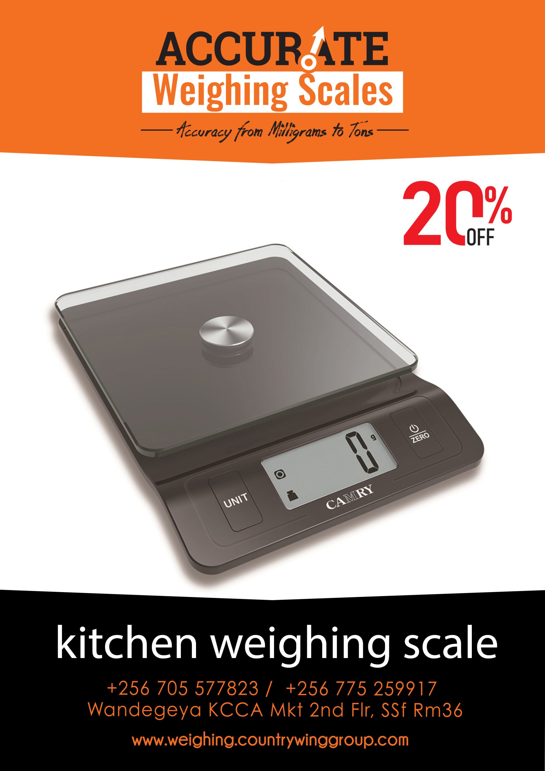 Digital kitchen scales