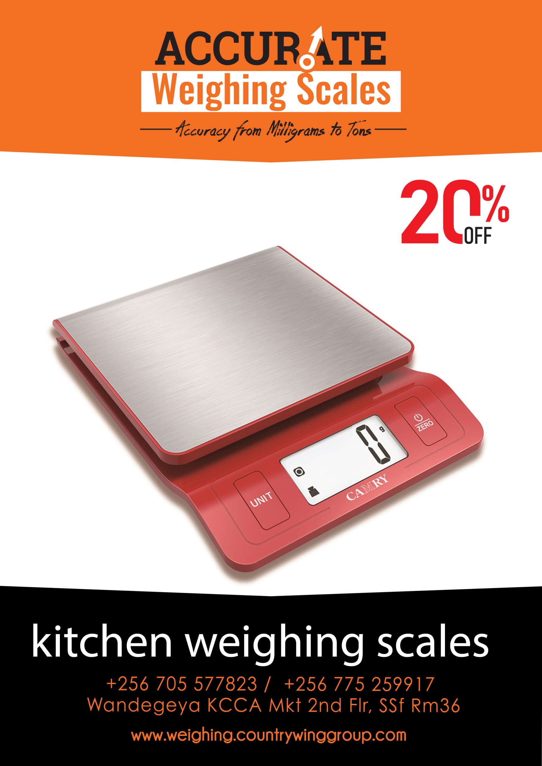 Digital kitchen scales