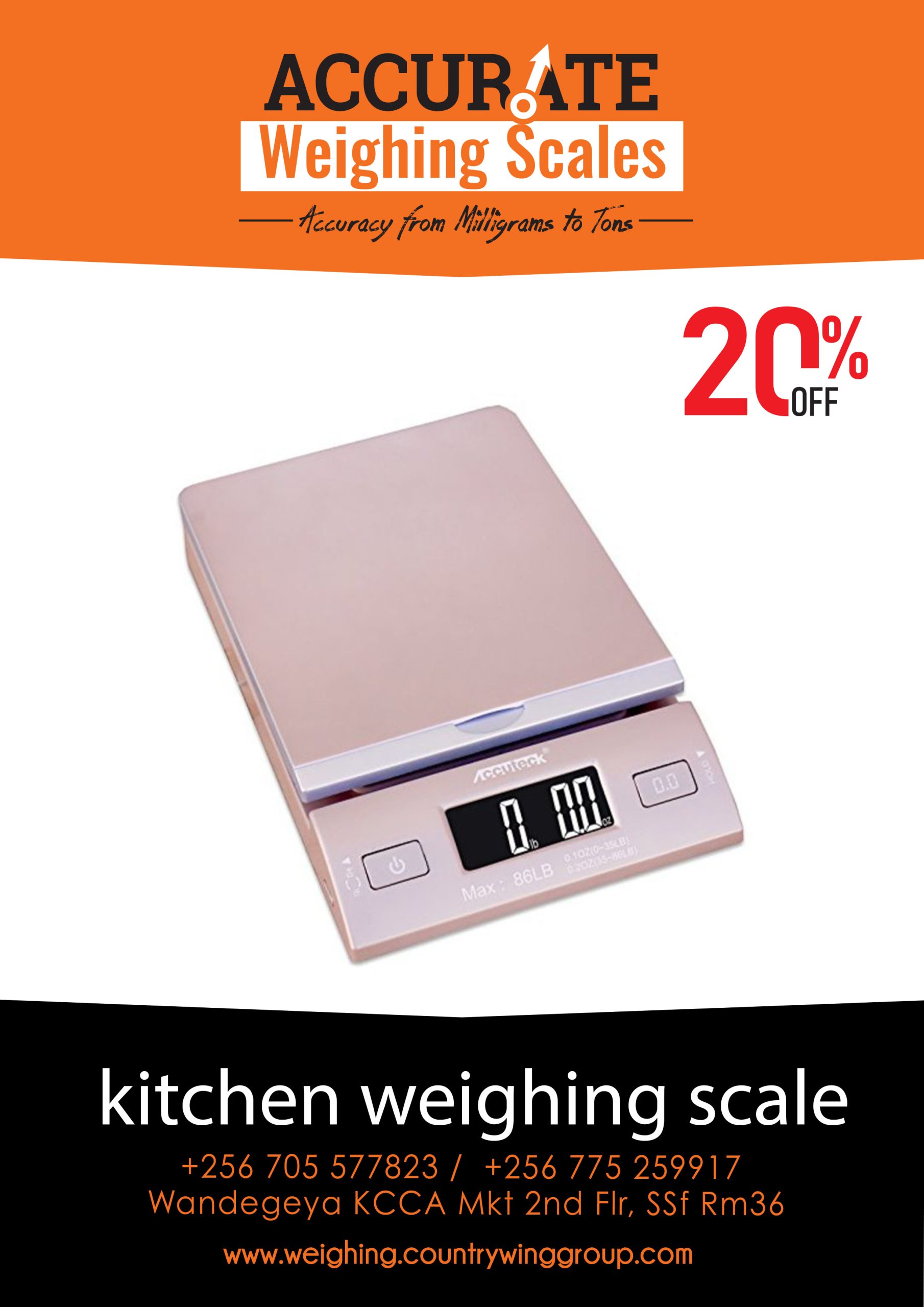 Digital kitchen scales 
