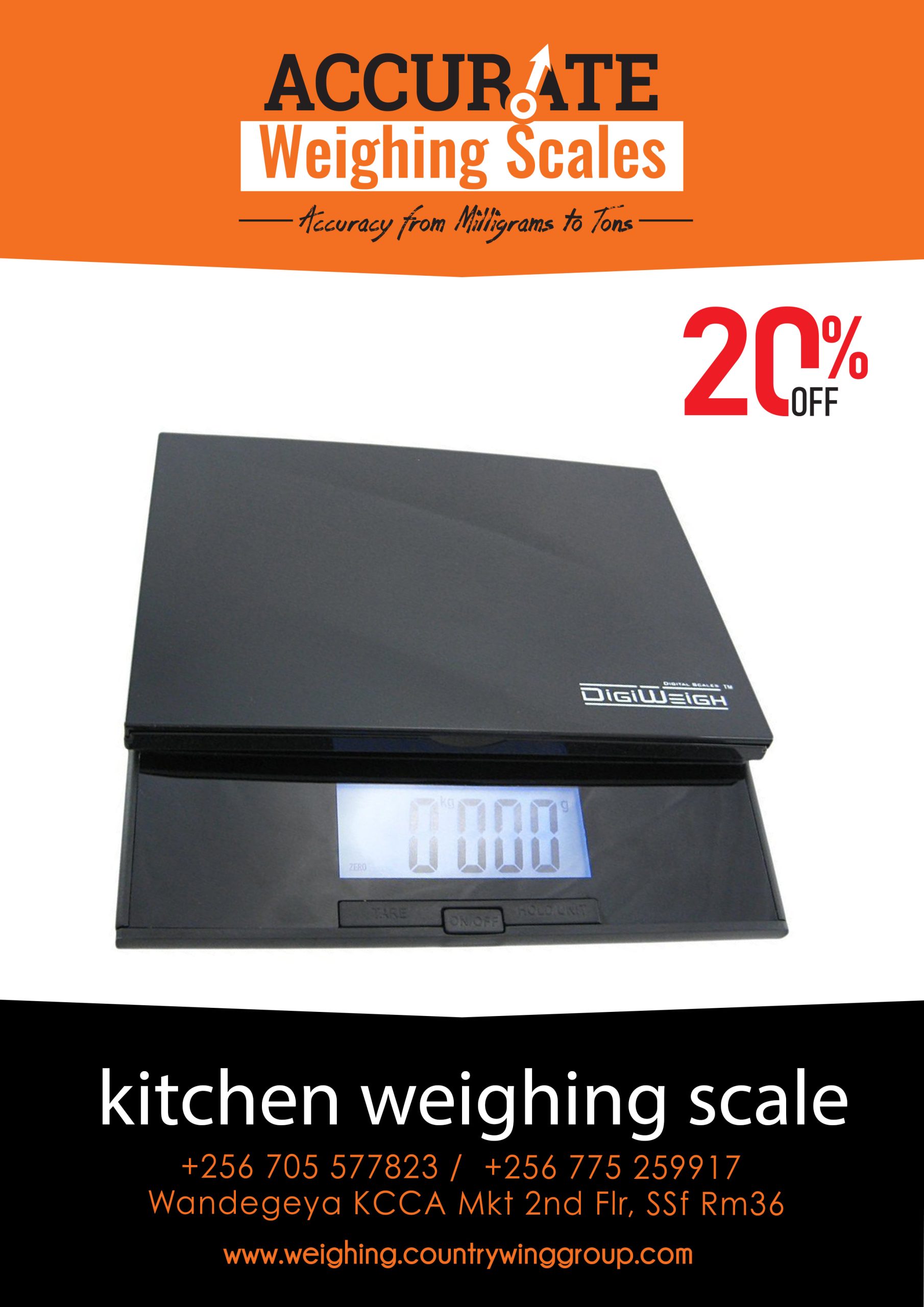 Digital kitchen scales 