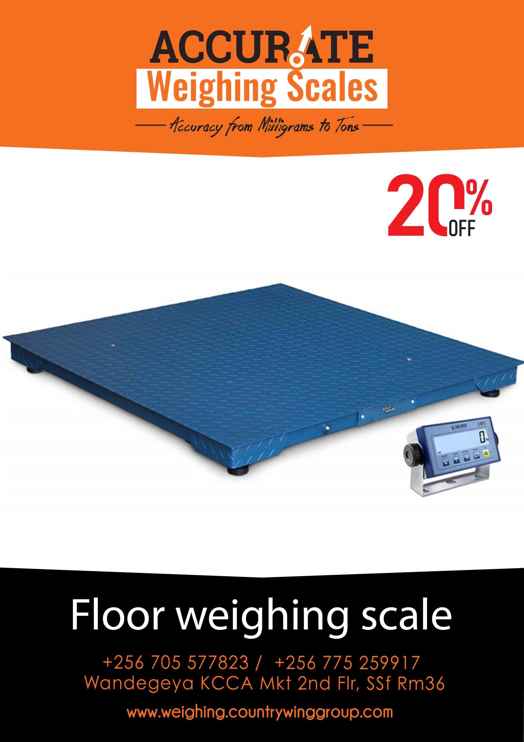 industrial platform weighing scales