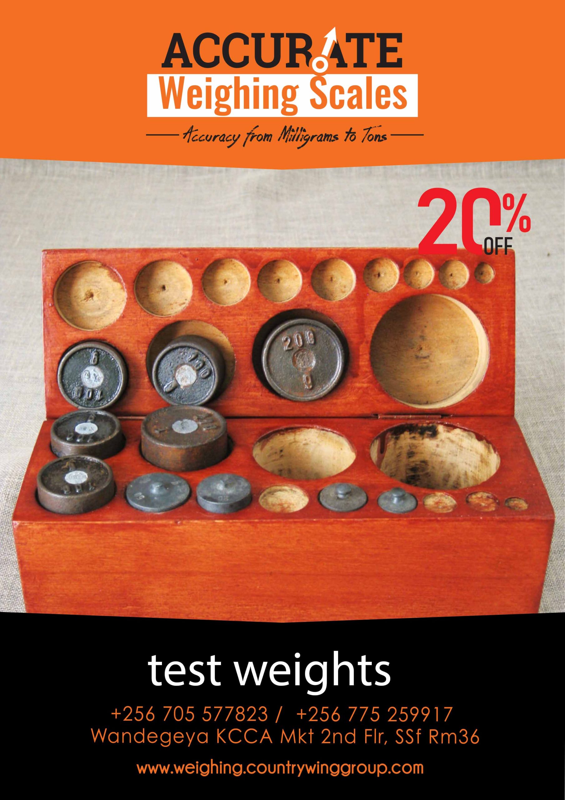 counter weighing scale 