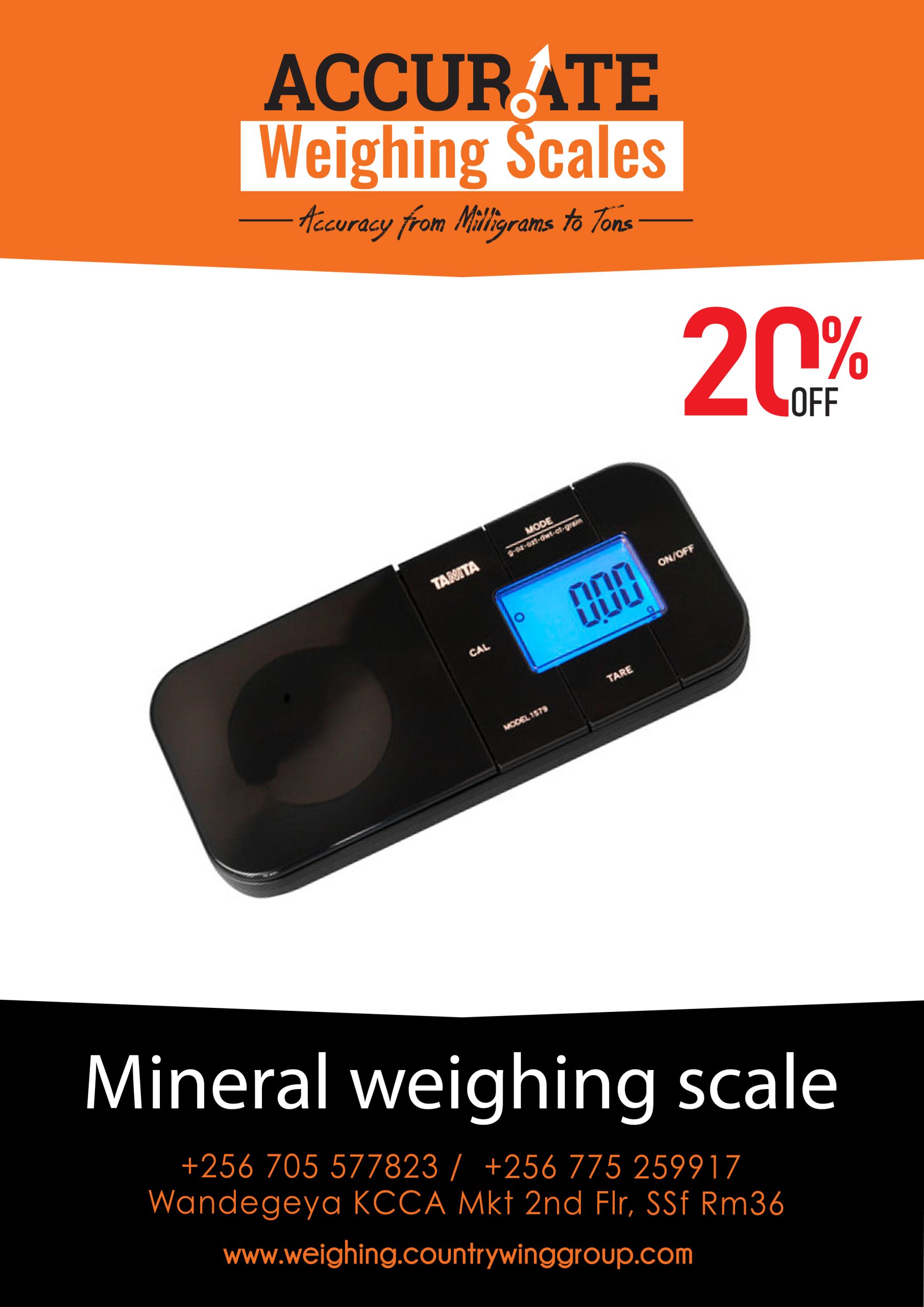 mineral weighing scale