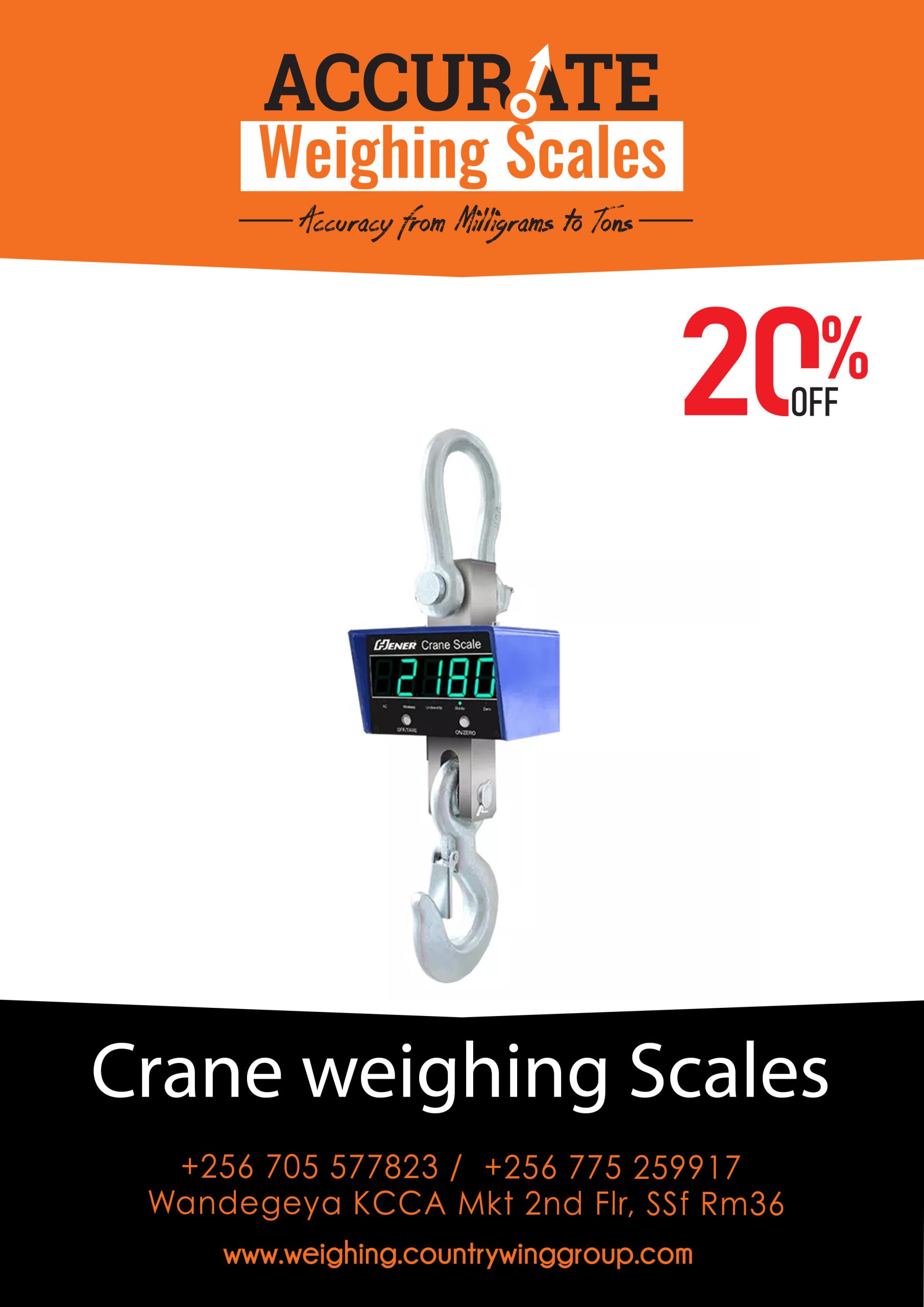crane hanging Weighing Scale 