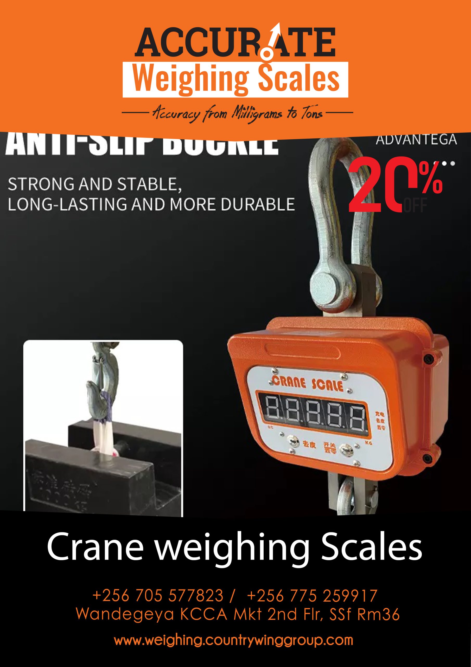 crane hanging Weighing Scale 