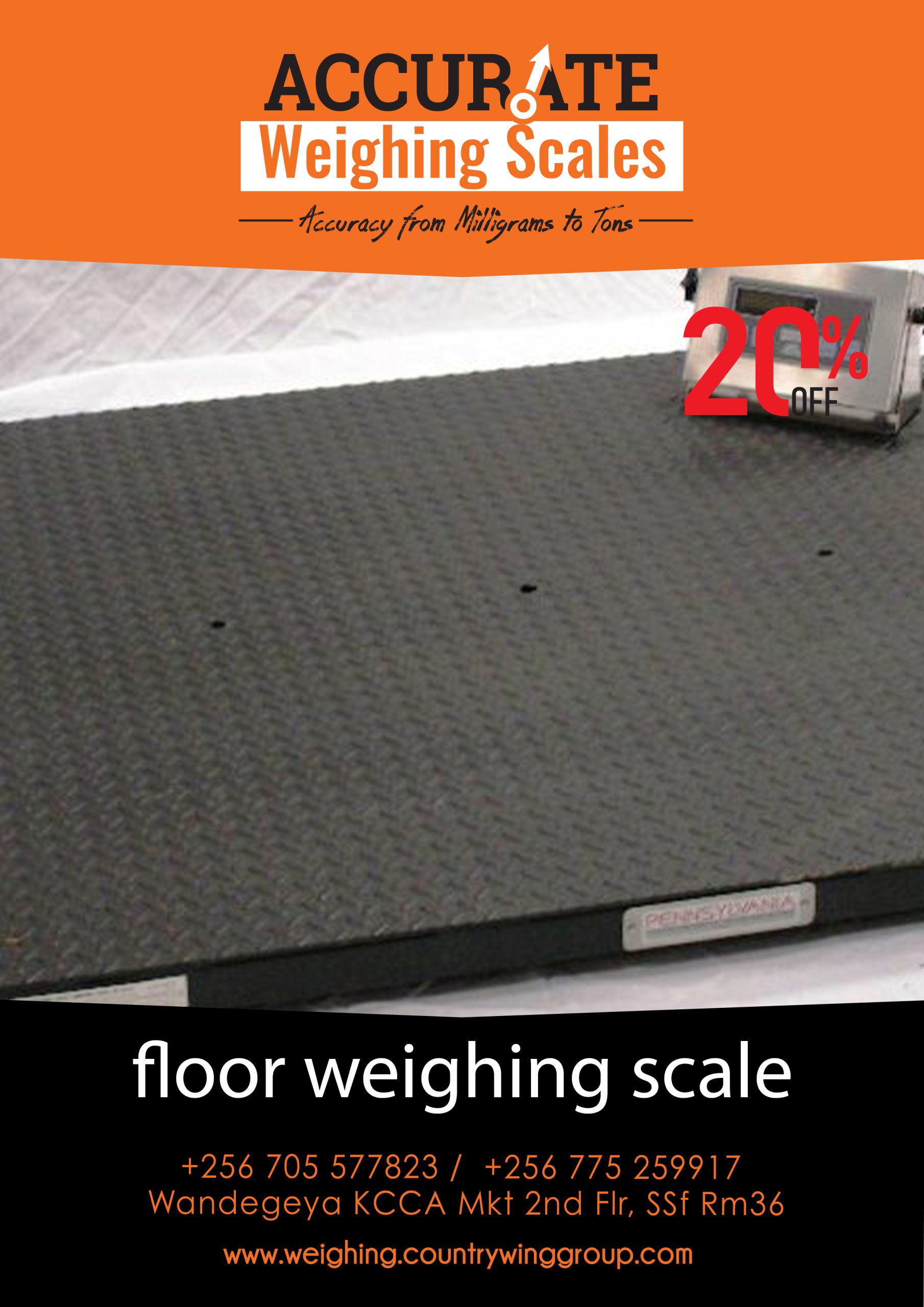 industrial floor scale 