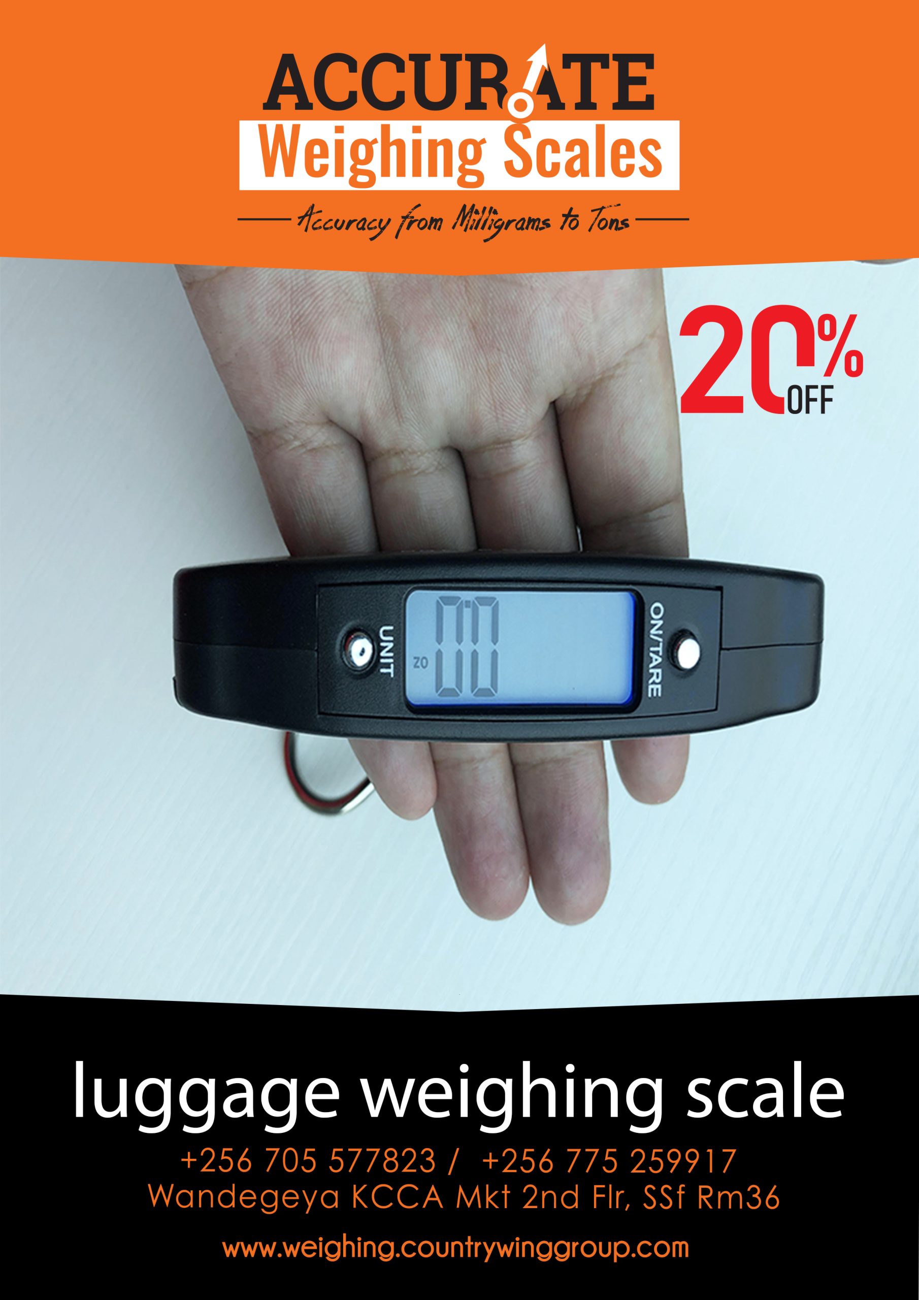 luggage weighing scale