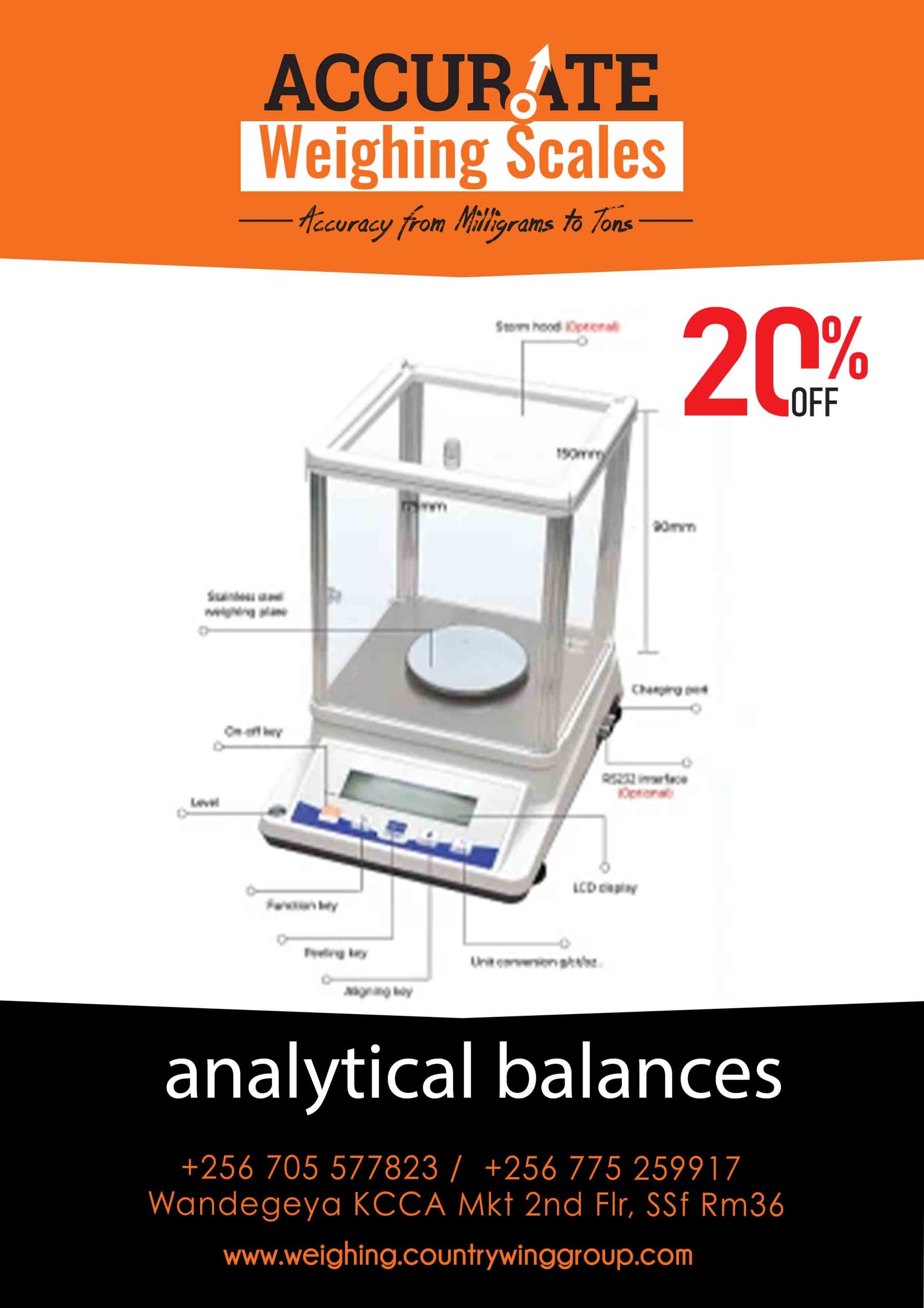 Analytical balances 