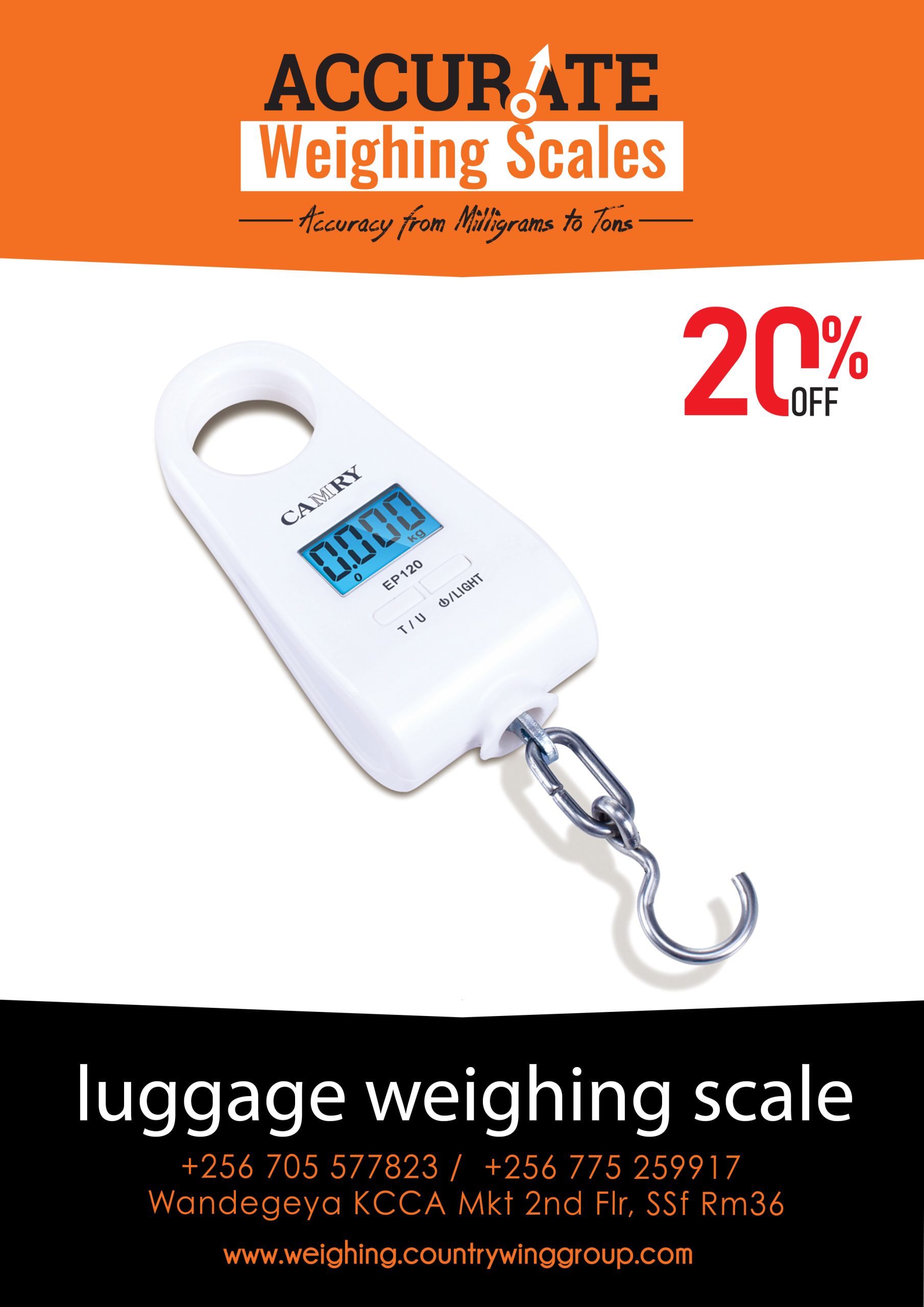 luggage weighing scale