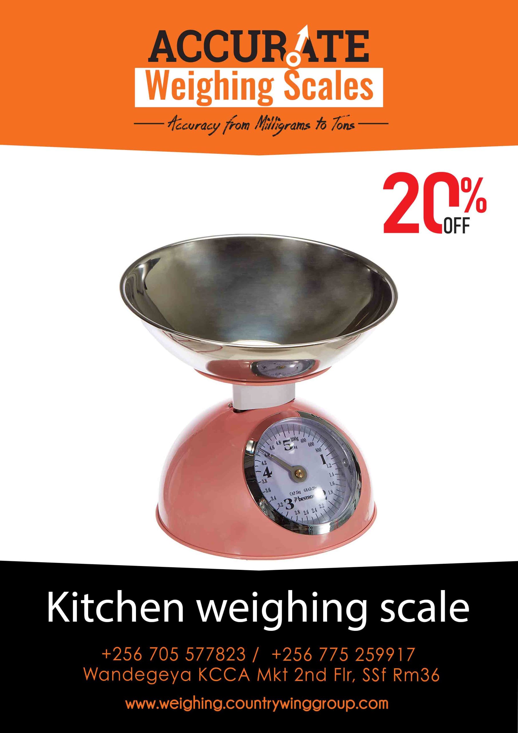 kitchen weighing scale