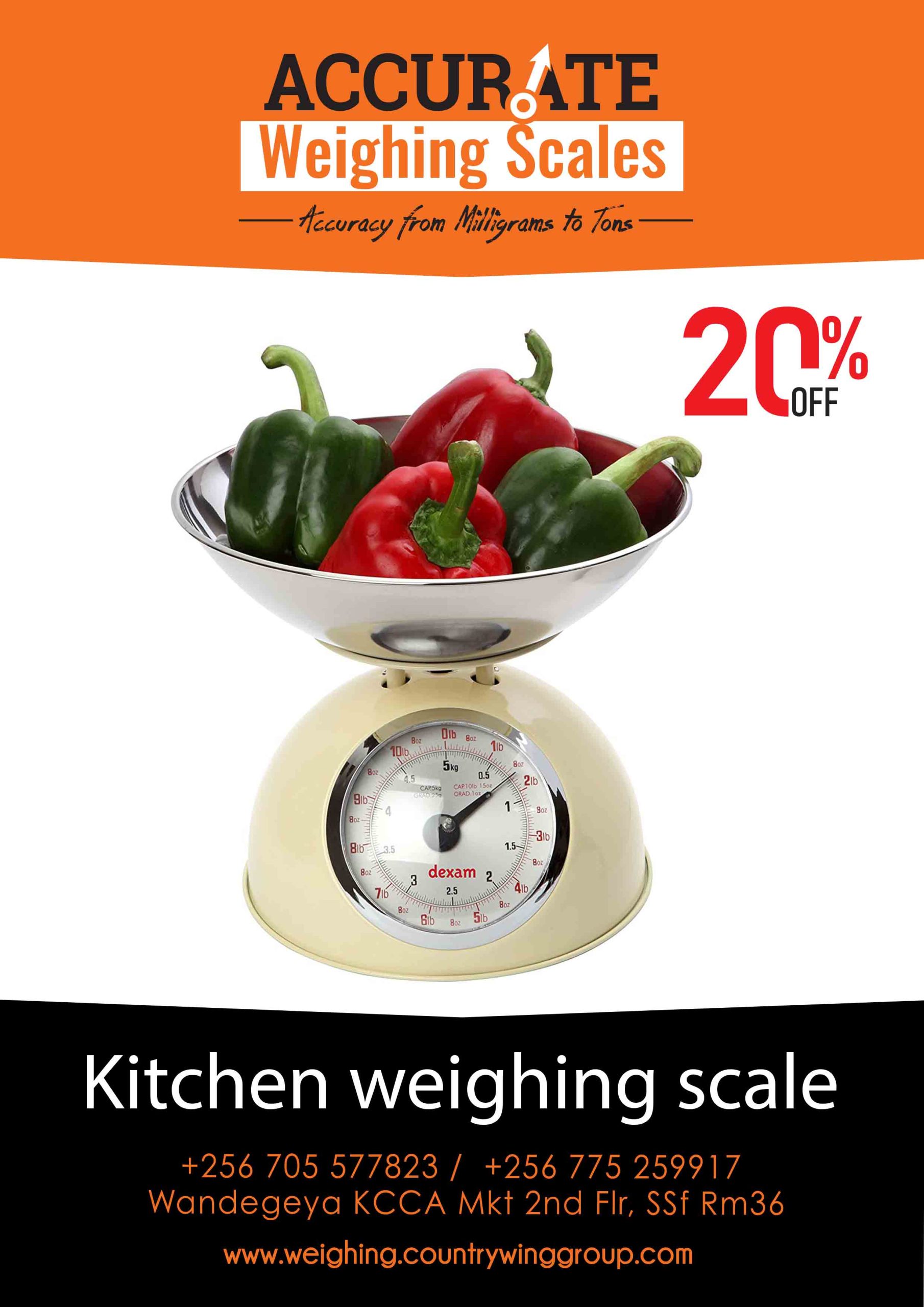 kitchen weighing scale