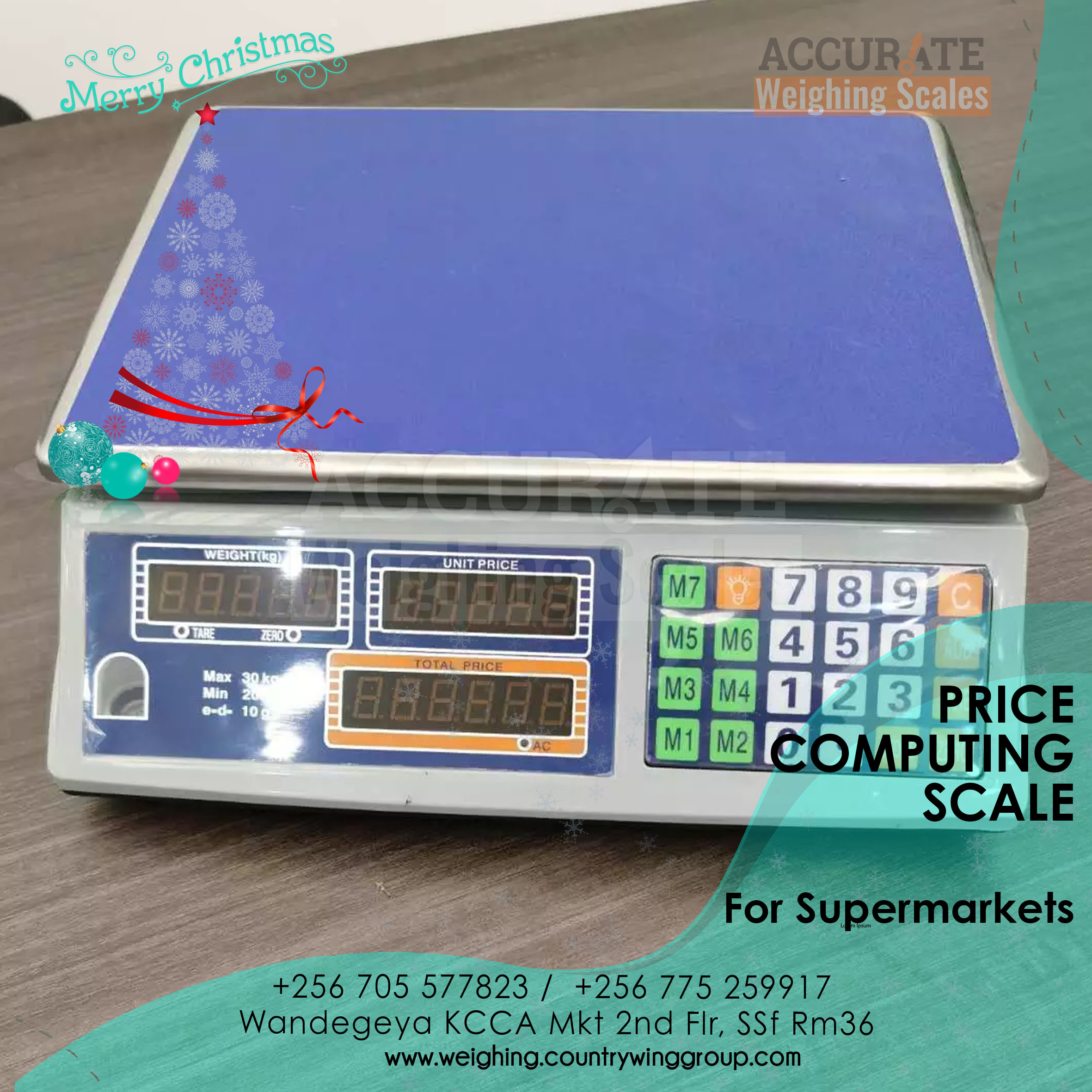 price computing weighing scale