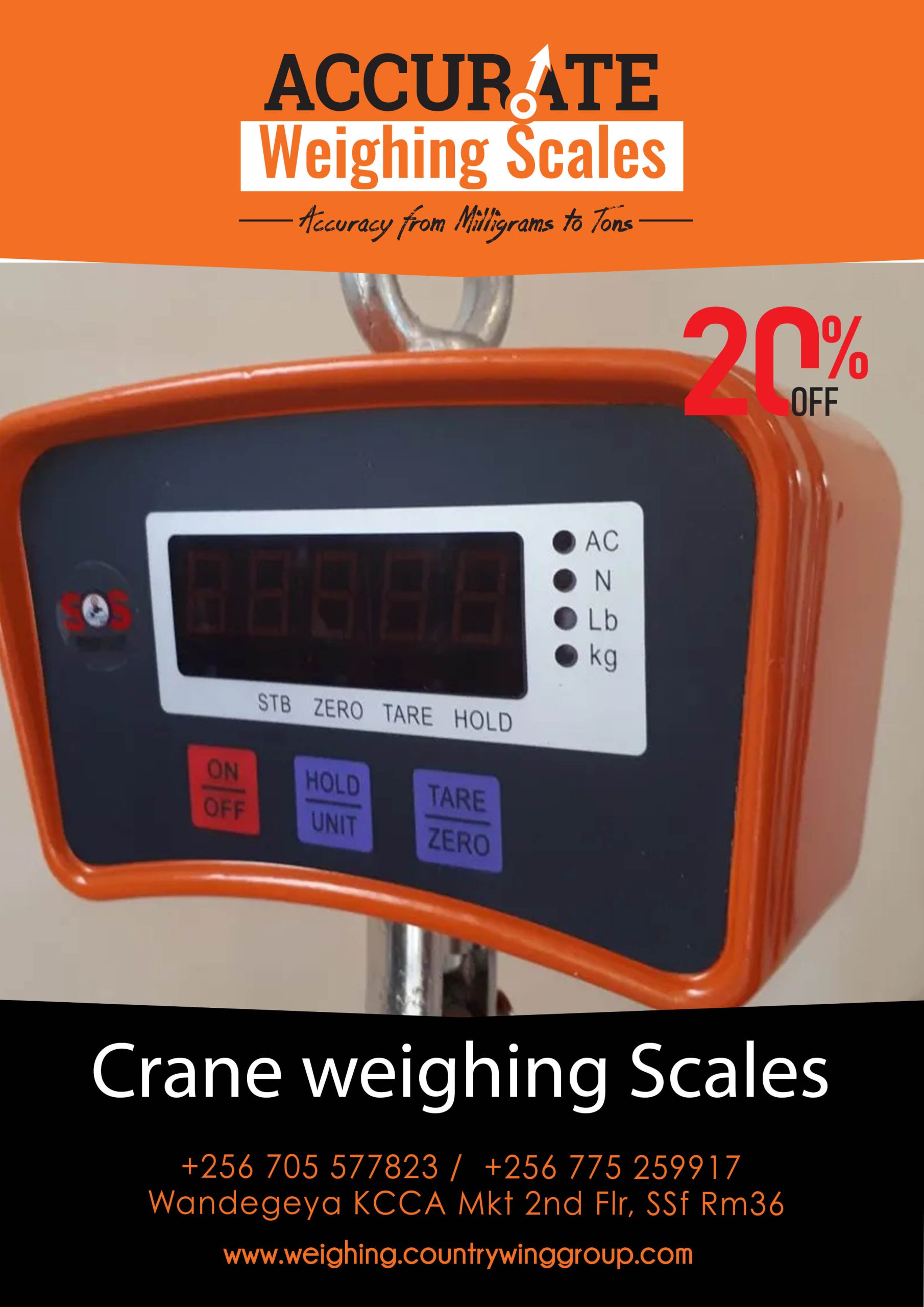 crane weighing scales