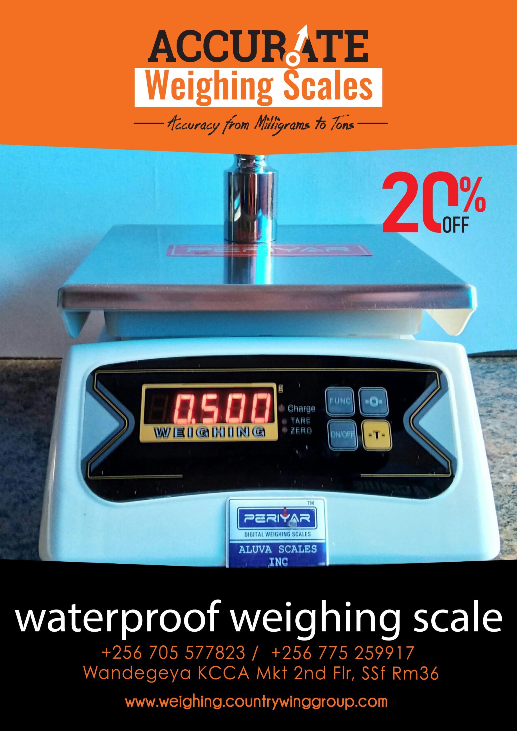 Waterproof Food Scales