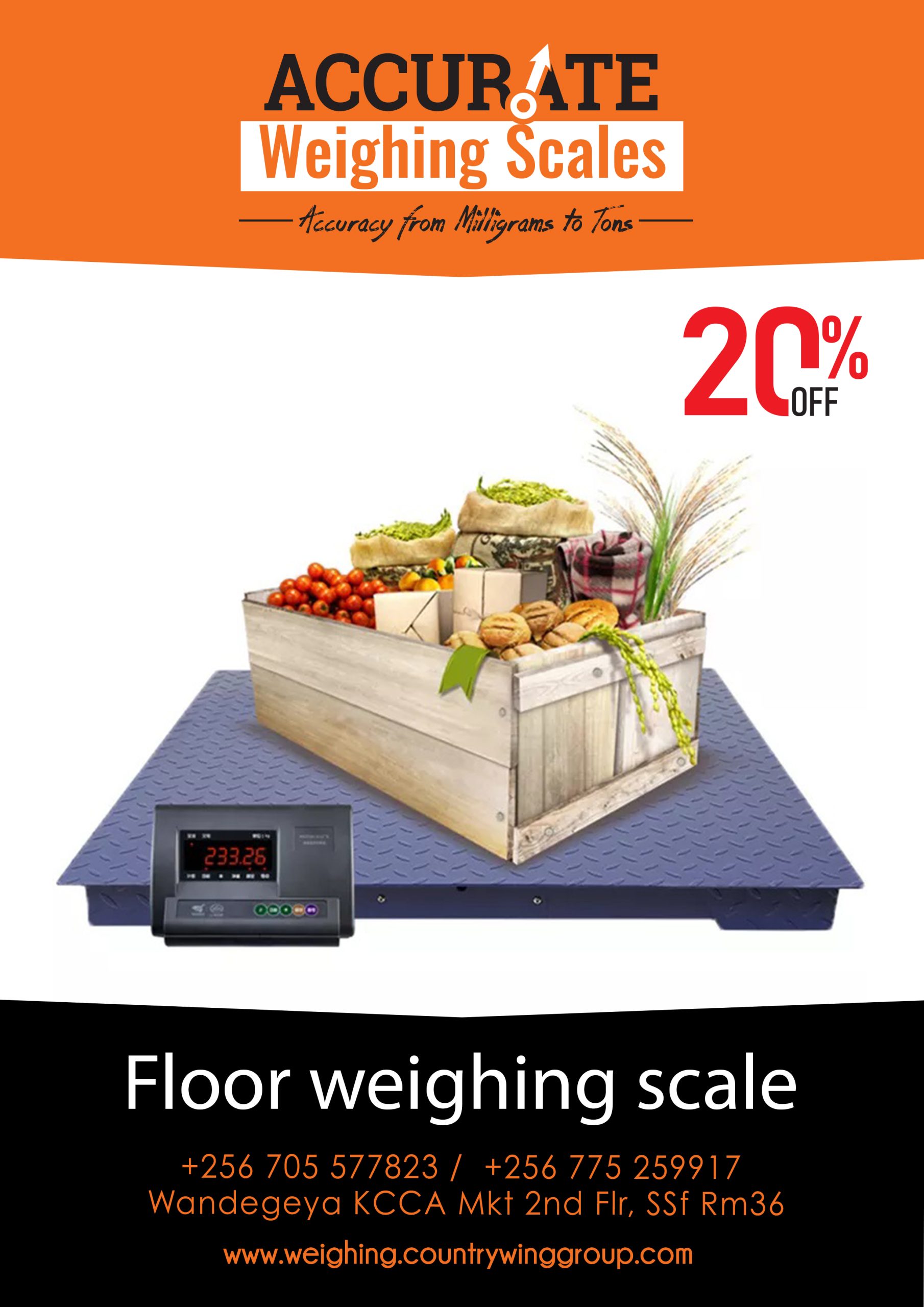 floor weighing scales 